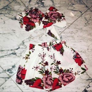 Crop Top and Short Set